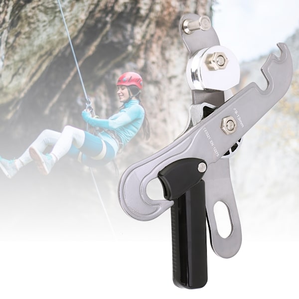 EN 12275 Utomhus Anti-Panik Handkontroll Nedstigningsanordning för Klättring Nedklättring Anti-fall Skyddsutrustning Descender