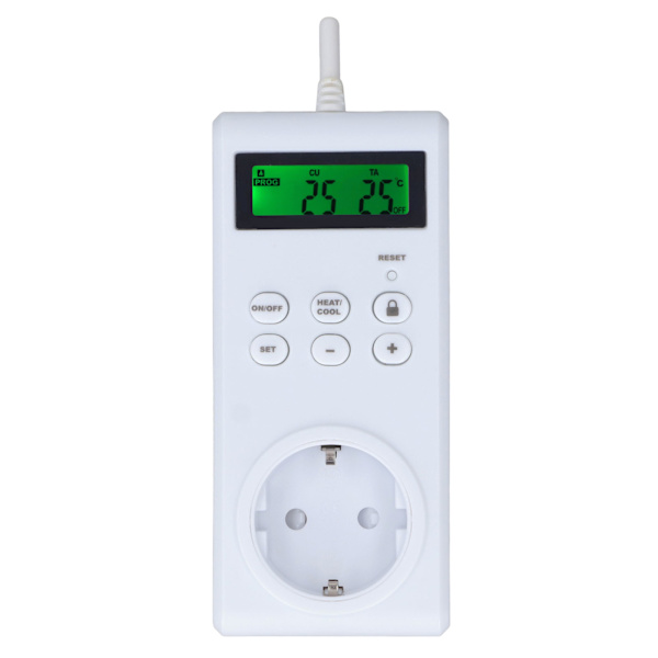 Thermostat Outlet Wireless Programmable Automatic Temperature Controller Socket Plug EU Plug 230V
