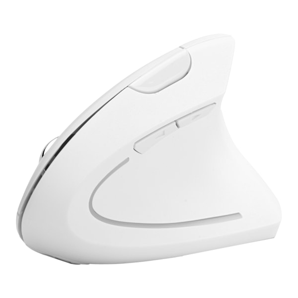 Vertikal Mus USB Trådløs Kontor Spil Genopladelig Computer Tilbehør H1 2.4G Hvid