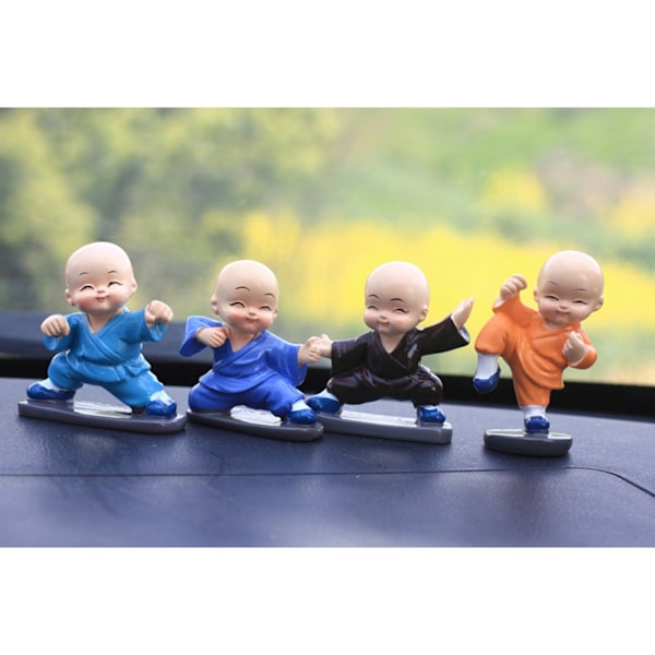 Auton koristelulelu Pieni munkkipoika Miniatyyrihahmot Koristeet Auton Koti Sisustukseen