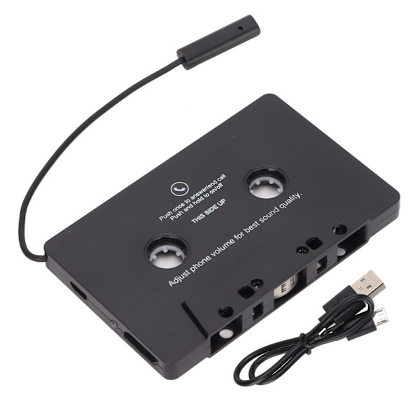 Bluetooth 5.0 bilstereo kassettadapter