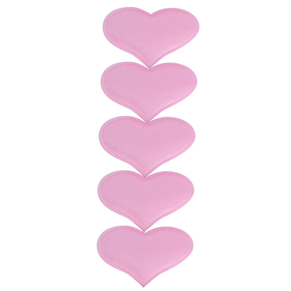 DIY Håndlagde Hjerteformede Bryllupsdekorasjoner for Valentinsdagsfesttilbehør (3,2 cm Rosa 500 stk Pose)