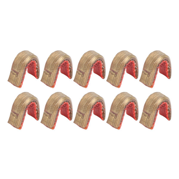 10 stk. Bueskyting Buestreng Nock Messing Nocking Spenne Clip Jakt Bowstring Tilbehør