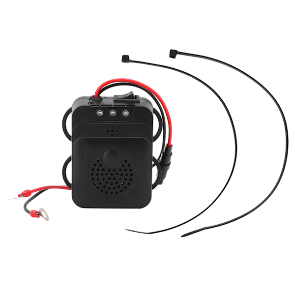 LED Strobe Light Mouse Expeller Ultraljudsfordonmonterad elektronisk repeller Råttavvisande 12V