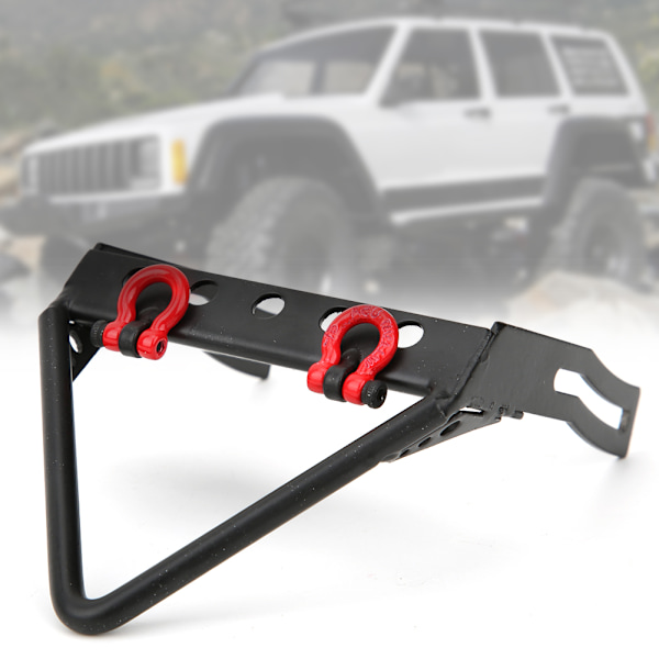 Metallisk Frontstötfångare RC Reservdel Tillbehör Passar för Axial SCX10 JEEP RC Bil