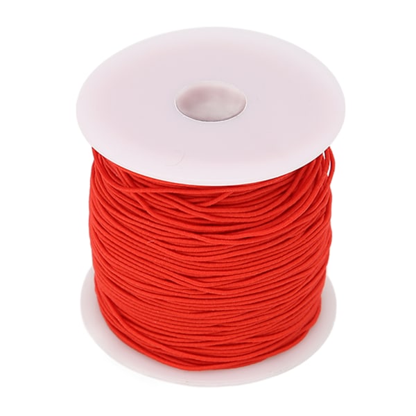 Perlesnor 109yd Sikker Robust Fargefast Holdbar Blank Bred Anvendelse Elastisk Snøre for DIY Perler Halskjede