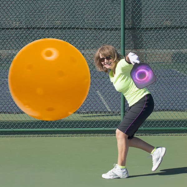 Professionella utomhussporter i kolfiber Pickleball Paddel Racket Bollar Set