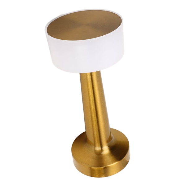 Bærbar bordlampe med 3 farger USB-lading Metall Retro nattbord Lampe For Restaurant Soverom Barer Hjem