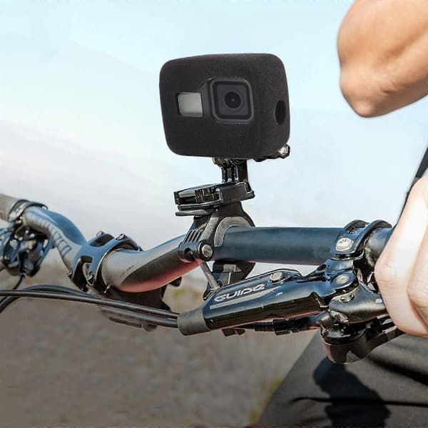 TKdaddy PULUZ PU445B Vindstøjreducerende Skumbeskyttelsesetui til GoPro Hero 8
