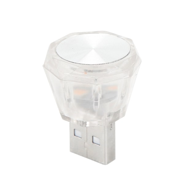 10 kpl Mini USB LED-valo 5V Pistokkeella Auton LED-sisävalaistuspaketti Yleinen Autolle Kotiin Toimistoon Vaaleanpunainen Valo