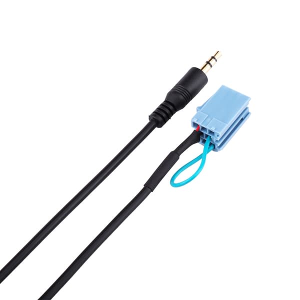 3.  5mm Plugg Bil AUX Lydkabel Adapter For Benz Smart 450