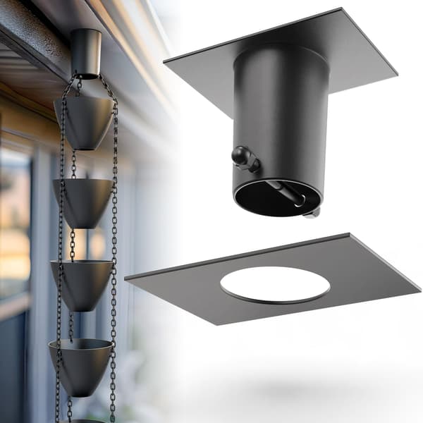 Regnkædehoved i aluminiumslegering Kompatibel med gården