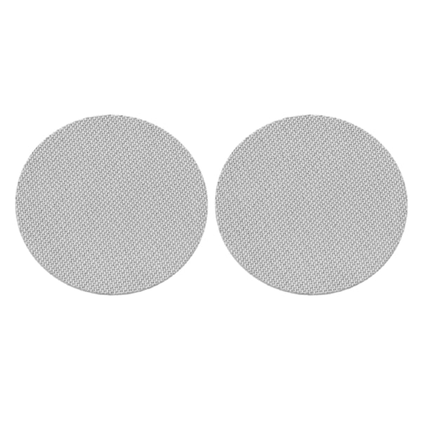 2 st kaffepuckskärm 1mm rostfri kaffemaskin Sekundär vattendistributionsskärm Diameter 53mm