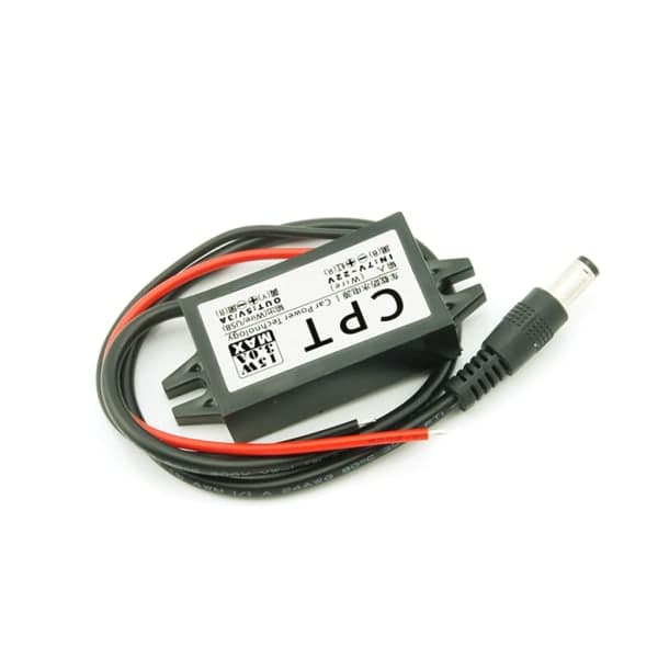12V - 5V DC-DC Step Down Strømforsyning Transformer Spændingsregulator Nem at bruge MircoUSB[LD] MircoUSB