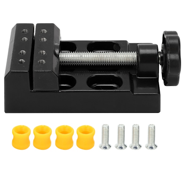 Mini bänk skruvstycke 2,2 tum käköppningsbordsklämma för DIY smycken klocka reparation nuclear carving