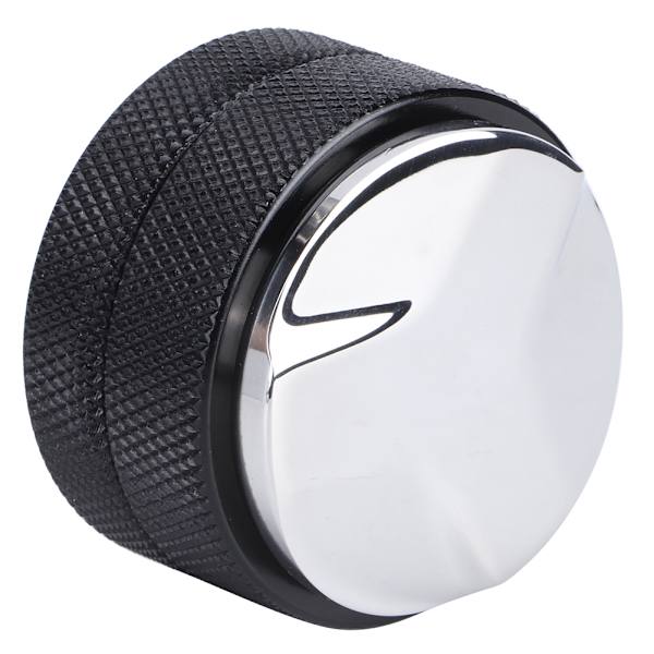 Rostfritt stål Kaffe Tamper Höjd Justerbar Distributör Leveler Tool Tillbehör58mm Svart