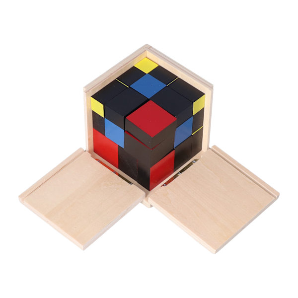 Puupalikat Trinomial-palikat Ilmaisu Lajittelupalikat Puzzle-lelut Varhaiskasvatukseen Trinomial