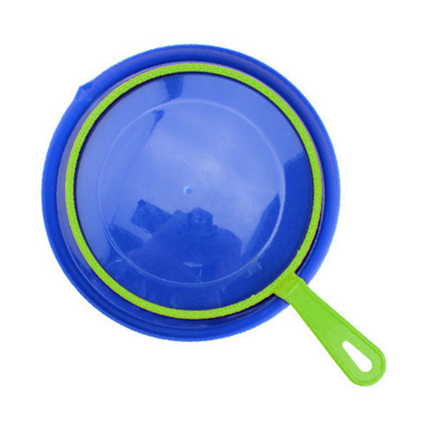 Bubble Wand Set med bricka Pop Form Bubble Maker Rolig Lätt att använda Bubble Making Leksak för barn utomhus