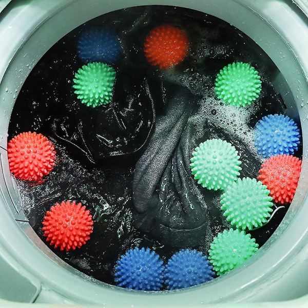 6-pak vasketøj tørretumbler bolde, tørretumbler bolde genanvendelige vaske bolde, tørretumbler bolde vaske bold til vaskemaskine vasketøj
