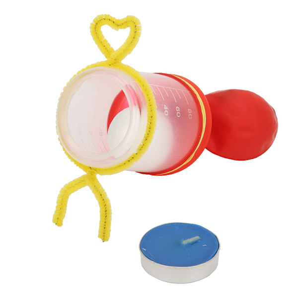 DIY Air Cannon Barn Utbildningsstudenter Science Physics Experiment Toy Set