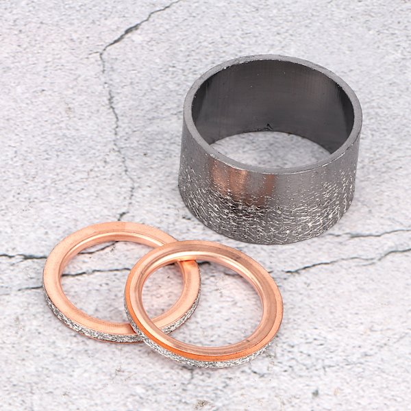 Kobber eksospakning tetningsring passer for Yamaha Rhino 660 YXR660F