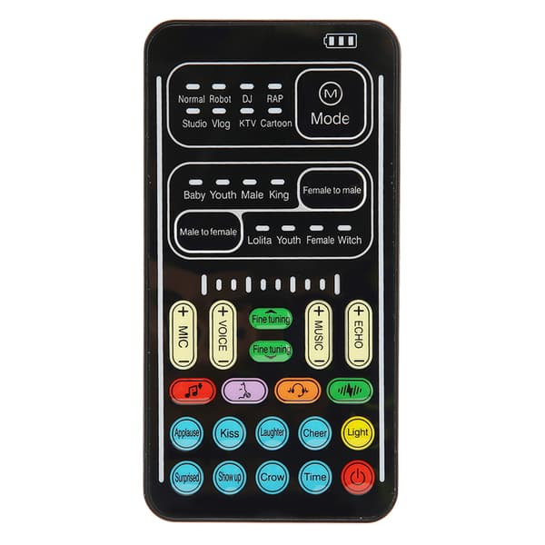Bærbar mini lydkort til stemmeomformer til mobiltelefoner, computere og spillekonsoller - I9 Edition