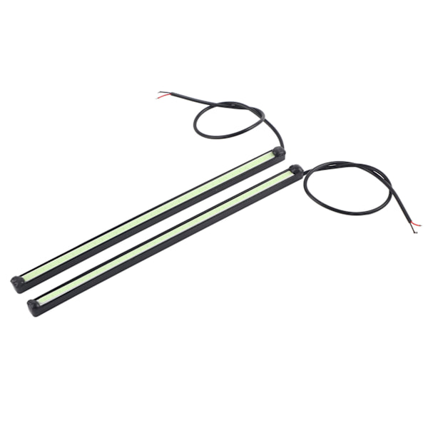 Vandafast COB Dagkørelys Høj Lysstyrke LED DRL Bil Modificeringslampe 21CM Isblå