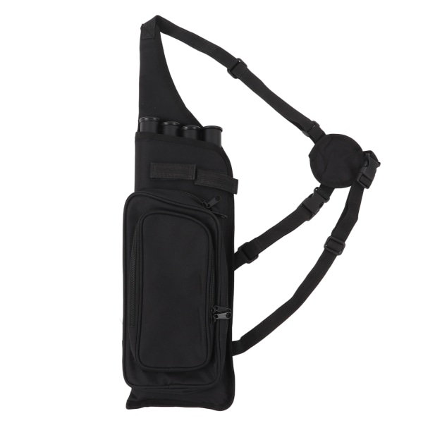 Hunting 4 Tubes Arrow Bag Detachable Pipe Adjustable Shoulder Strap Back Archery Arrow Pot