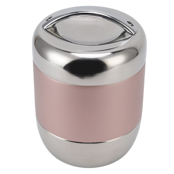 1,5L Termisk matbeholder i rustfritt stål, flerlags lekkassikre isolerte lunsjbokser med tetningslokk for arbeid Rose Gold