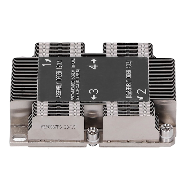 SNKP0067PS LGA 36470 1U X11 CPU Køleplade til Purley Platform Computer Tilbehør