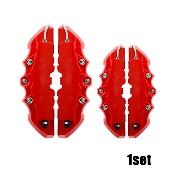 Bil Universal Skivbromsok täcker Kit 3D Decor Bromsok Guard Protector