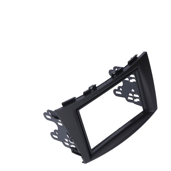 2Din Center Control DVD Facia Stereo Radio Navigation Panel Frame Trim Passer til Suzuki Swift 2012