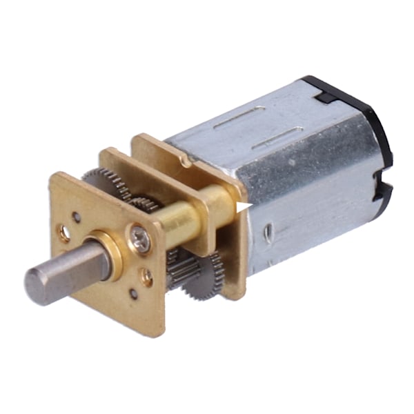 Gearmotor Elektrisk Mini Metal Gearbox Hastighedsreduktion 60 RPM DC 6V til Robot Legetøj