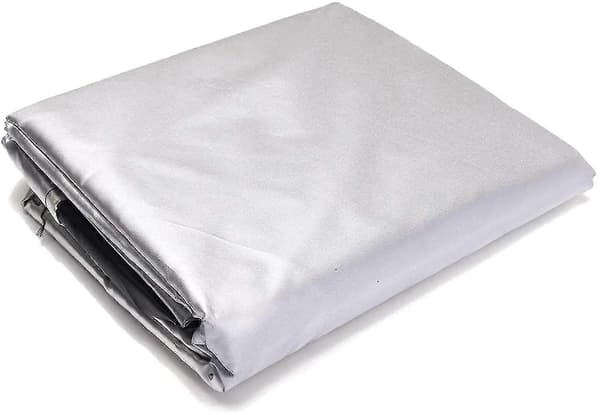 Overtræk Kompatibel med havemøbler Black 100x100x85