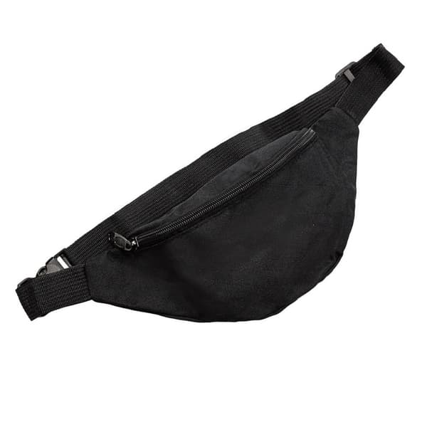 [LD]Liten bältesväska, Svart Black black