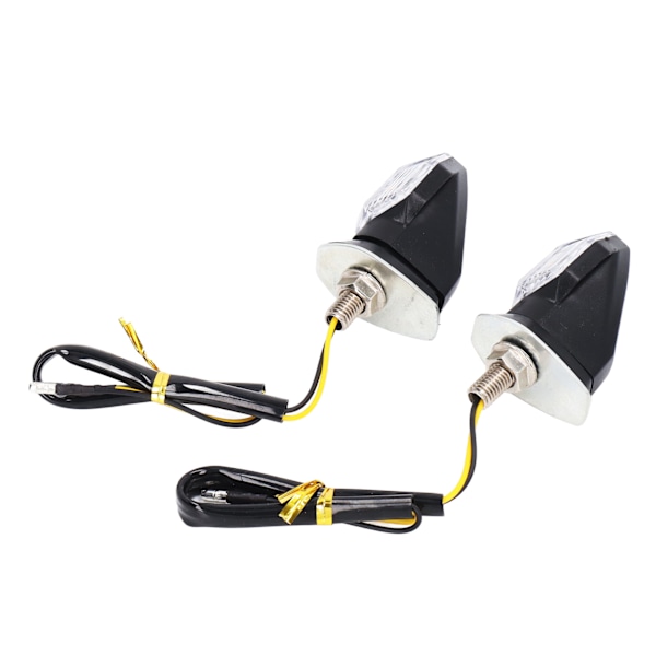 2 kpl Moottoripyörän LED-vilkkuvalo DC12V M8 Indikaattorilamppu Vaihto RS150R Wave Alpha