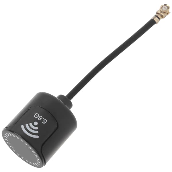 5.8Ghz RHCP-antenne 2.8dbi High Gain UFL-interface Lange antennedele til RC-fly FPVBlack