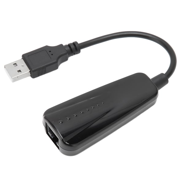 Høyhastighets USB til Ethernet-adapter - 10/100 Mbps LAN-nettverksadapter for Windows, Linux og macOS