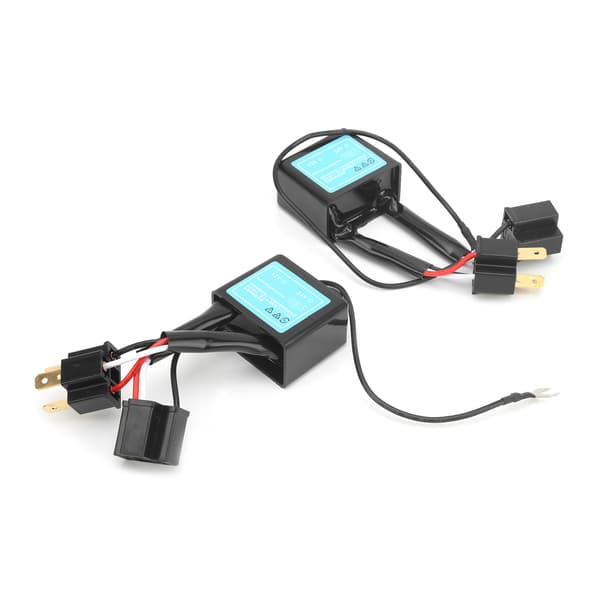2 stk LED Feilfri Dekoder Frontlys for H4 Polaritetskonverter Anti-Flimmer Feil Eliminering