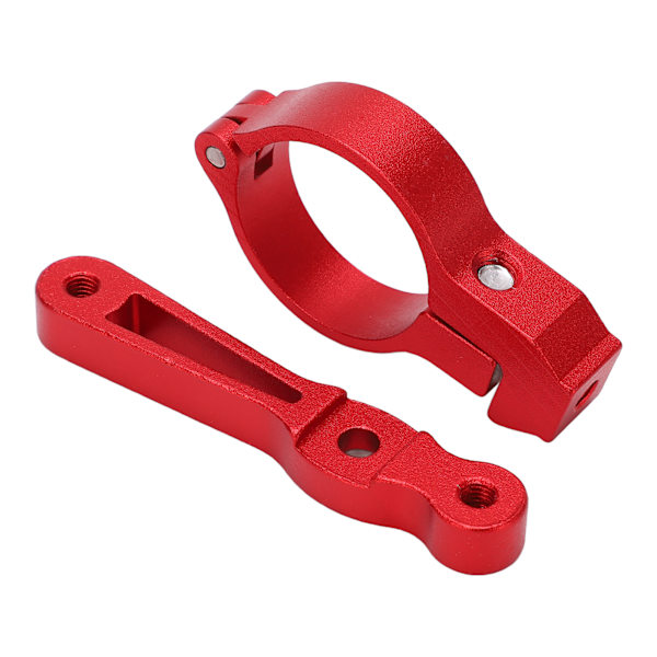Sykkelvannflaskeholder Adapter Aluminiumlegering Setepinne Vannflaskeholder Montering for Utendørs Kjøring Rød