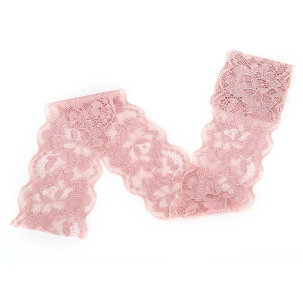 Pitsinauha Aaltoileva Kuvio Nylon Koristenauha Vaatetustarvikkeet 6cm Leveä 10 Jaardia Pitkä