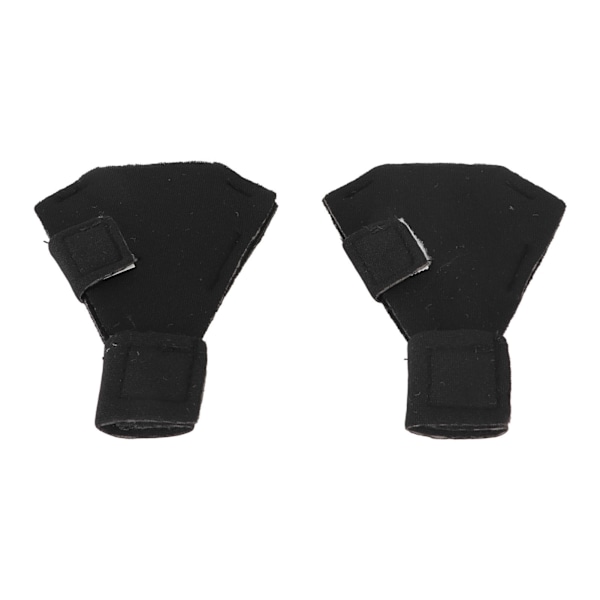 1 pari Ankan Tossut Andas Mukavat Ohut Suoja Vesilinnut Kengät Ankka Hanhi Vesilinnut Musta 9x6,5cm / 3,5x2,6in