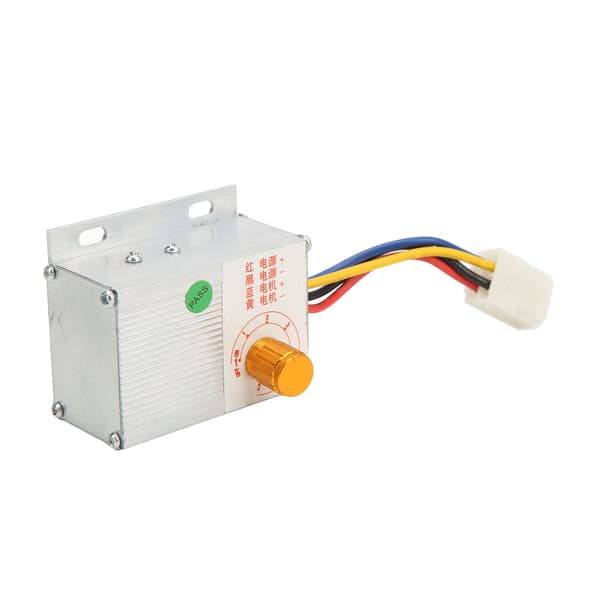 DC12V 250W Børsteløs Motor Regulator Hastighetskontroller 8 Gir for Elektrisk Sykkel Scooter Trehjuling