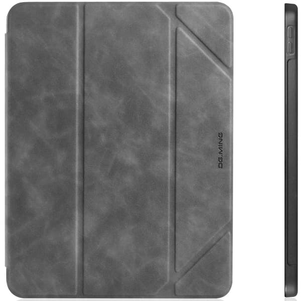 DG.MING Kompatibel med iPad Air 2026-2020/Pro 11 2018 Etui Penholder Grå Grey Grå