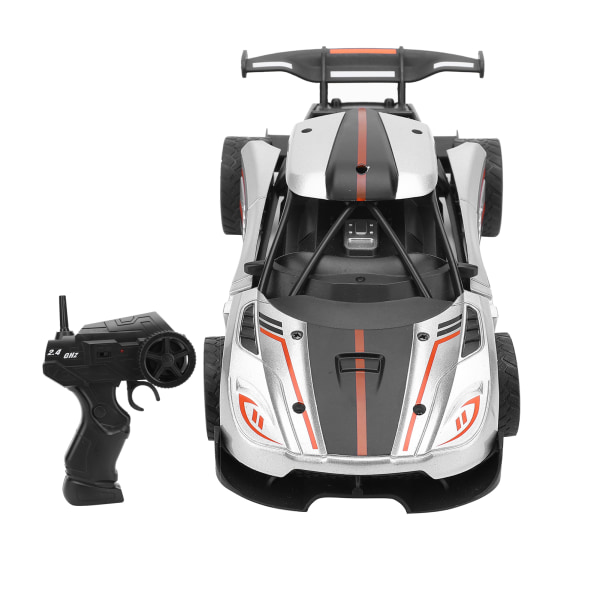 1/16 2.4G metalli korkea nopeus ajaminen langaton lelu kilpa-auto 8003hopea