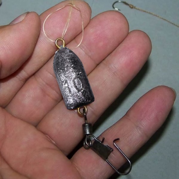5 stk/pose Holdbar for kuleformede fiskesinker Fisketilbehørsutstyr (10g)