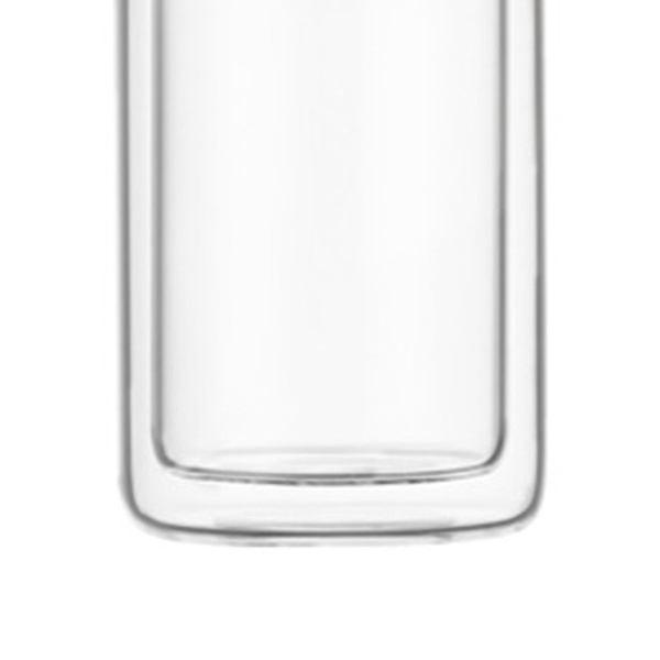 Te-infuusiopullo 420 ml kaksoiskerros ruostumattomasta teräksestä Vuotamaton lasivettpullo toimistoon matkoille Kotiin