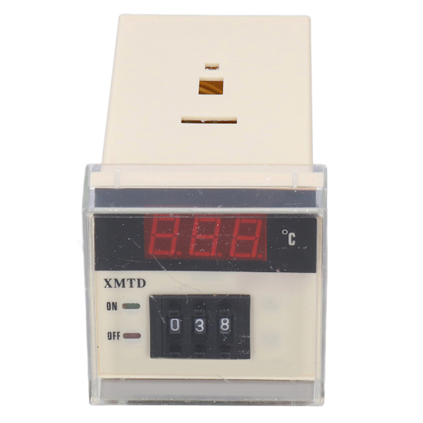 AC 220V E typ Justerbar temperaturkontroll LCD digital termostat 0‑399℃ XMTD‑2001