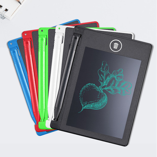 4,4 tuuman kannettava LCD-näyttöinen paperiton muistilauta Tabletti Opiskelijat kirjoittavat ja piirtävät grafiikkakortin