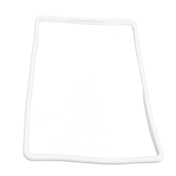 Navigation Screen Protector Frame Silicon Central Control Screen Protector Cover Replacement for Tesla 3 Y White